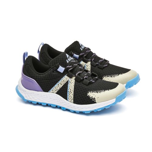 Zapatilla Mujer Cross Field Black Violet